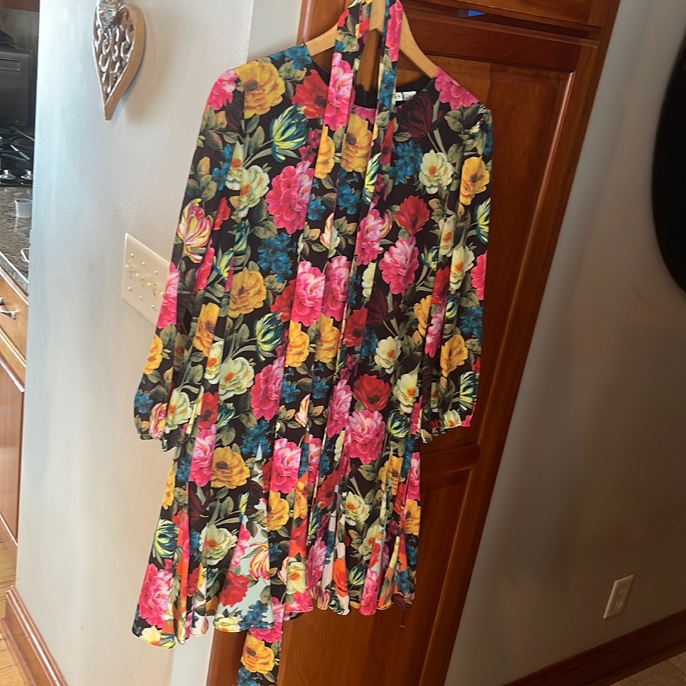 Alice + Olivia floral dress NWOT size 12